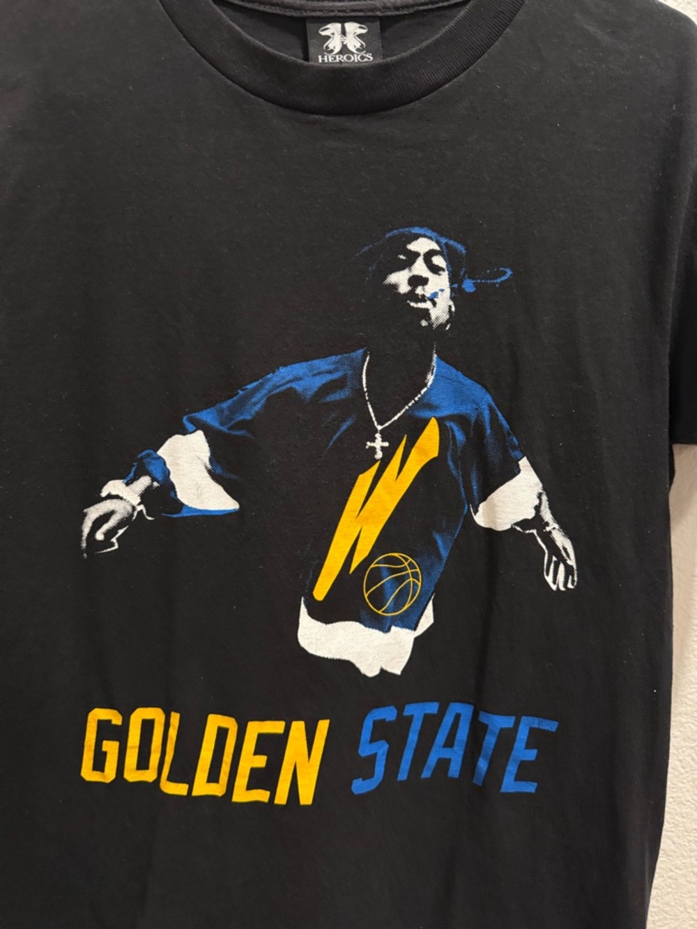 2PAC Golden State Warriors Graphic Tee - Black - Picture 2 of 6